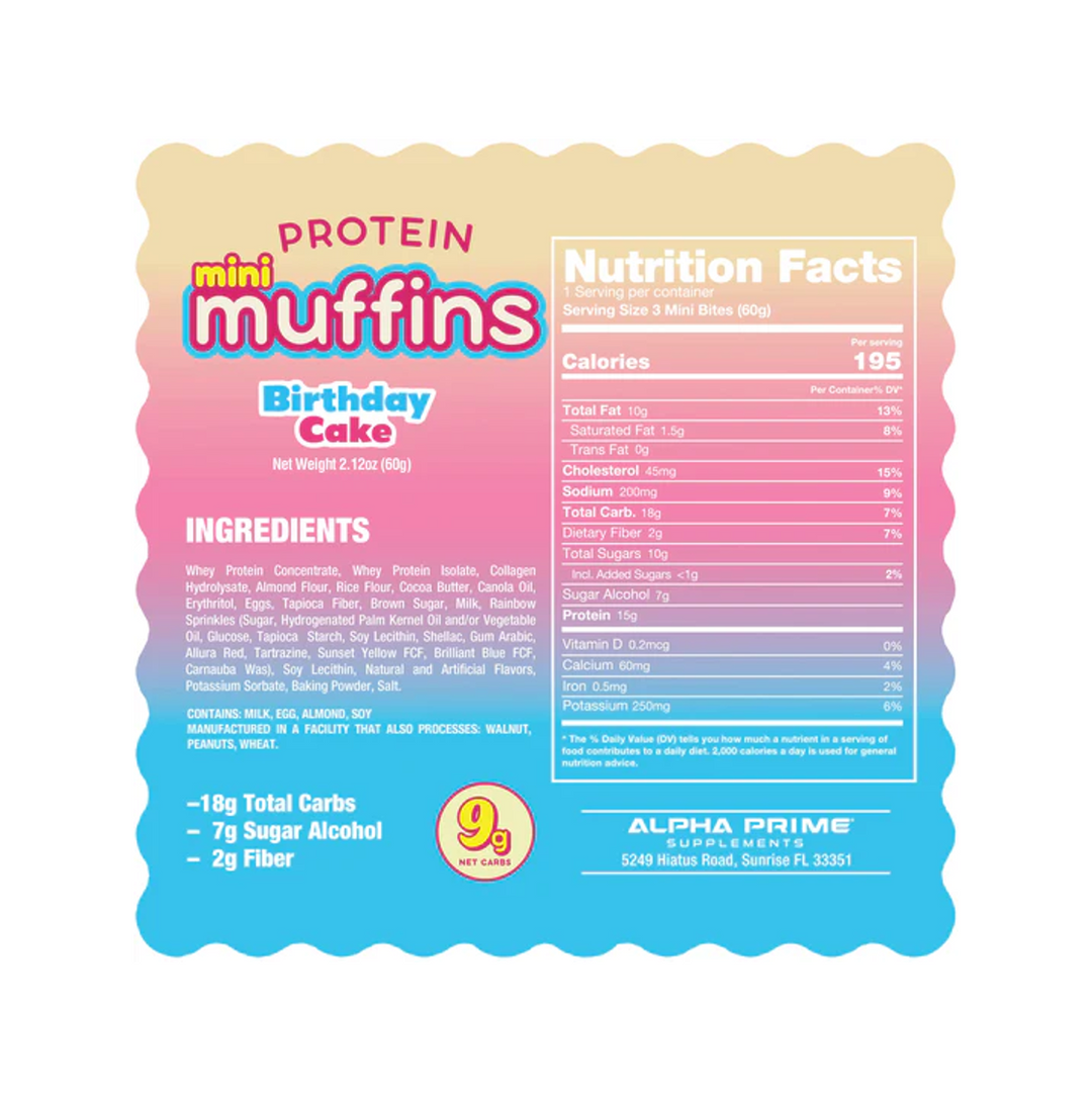 Prime Bites Mini Muffins (12pk)