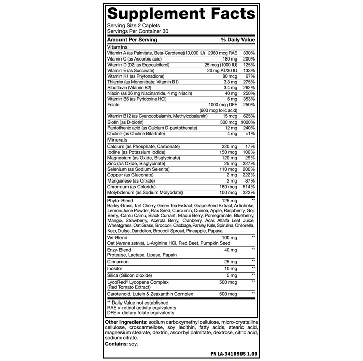 Mutant: Multi Vitamins (60 tabs)