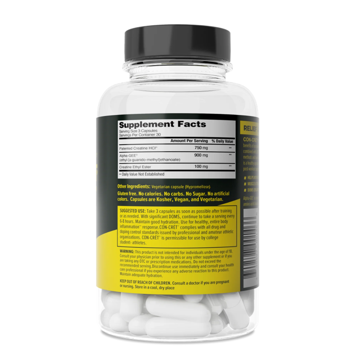 Con-Cret: Muscle Recovery (90 capsules)