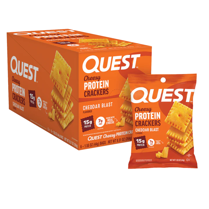 Quest Cheese Crackers (15g protein)