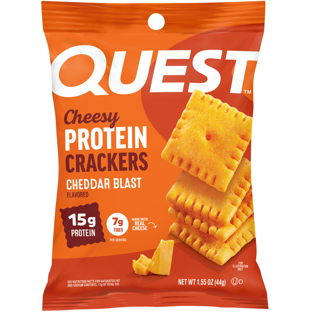 Quest Cheese Crackers (15g protein)