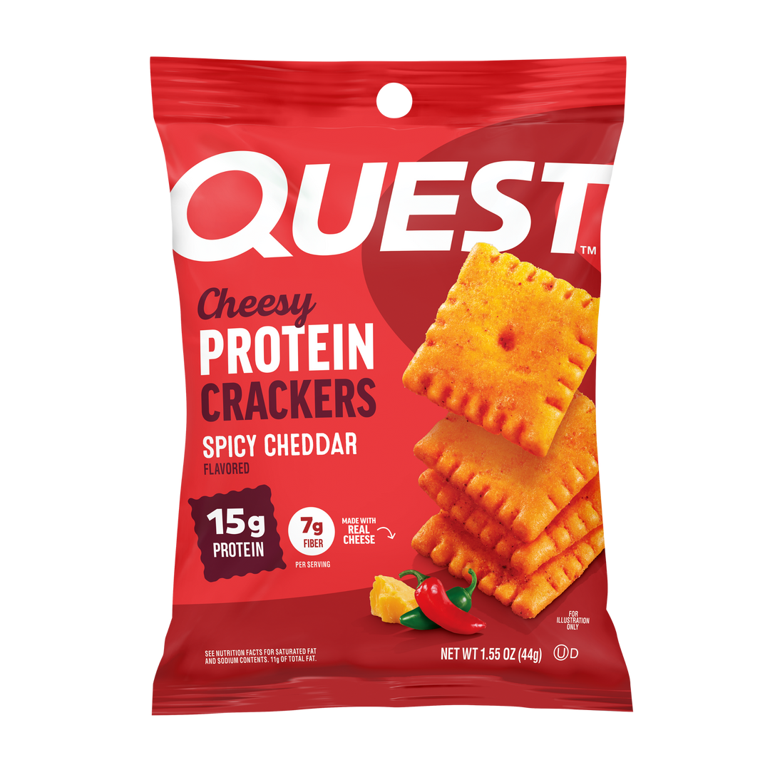 Quest Cheese Crackers (15g protein)