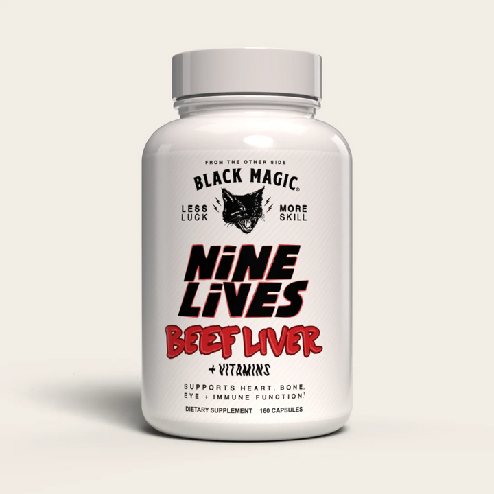 Black Magic: Nine Lives Beef Liver (160 caps)