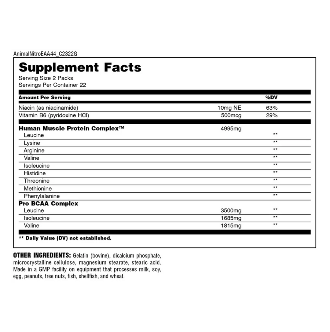 Univ: Animal Nitro 44 (Large 44 pak)