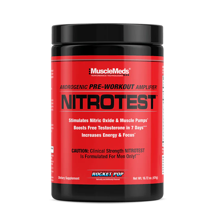 MuscleMeds: Nitrotest: Rocket Pop (453g)
