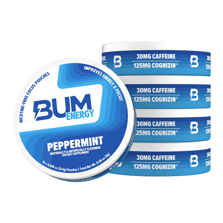 RAW: CBUM Energy Pouches (5pk)