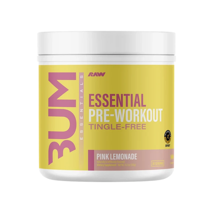 RAW: CBUM Essential Pre-Workout Tingle Free (400g)