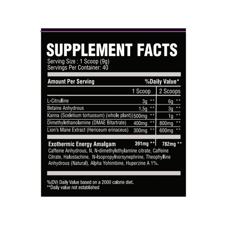 Chemix: Pre-Workout (300g)