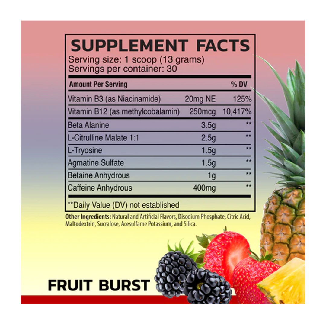 RAW Nutrition: Pre Extreme (360g)