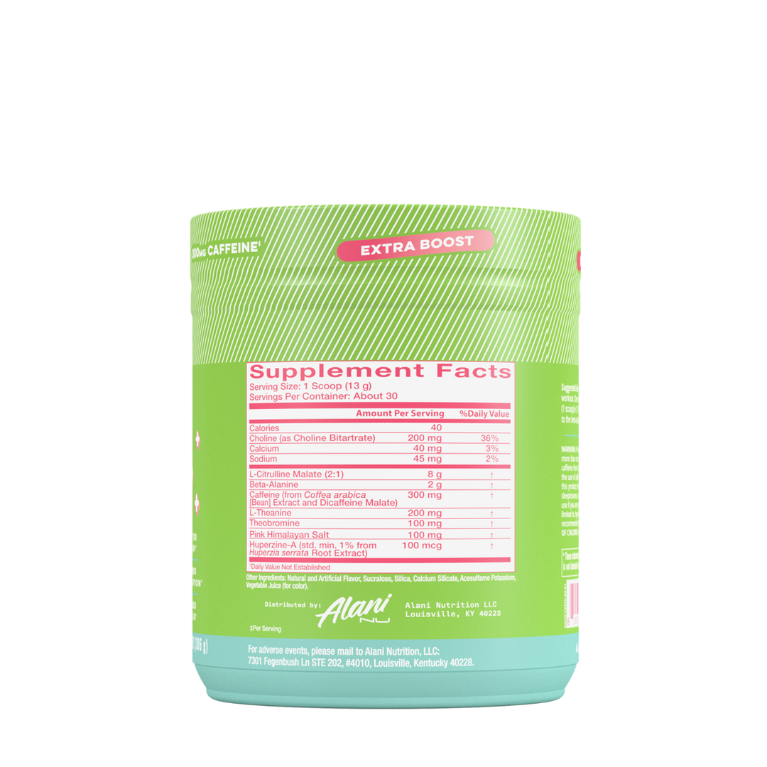 Alani Nu: Pre-Workout Plus (13oz)