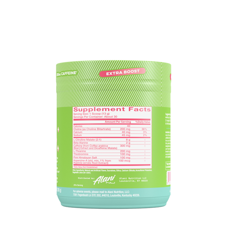 Alani Nu: Pre-Workout Plus (13oz)