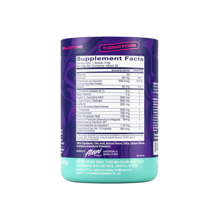 Alani Nu: Pre-Workout + Burn (14oz)