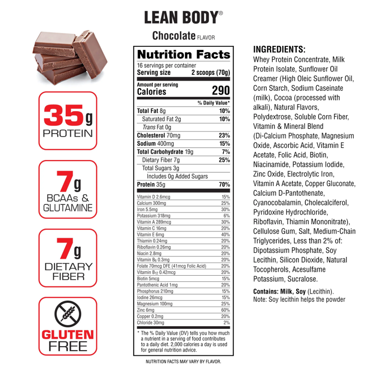 Labrada: Lean Body All-in-One Protein Shake