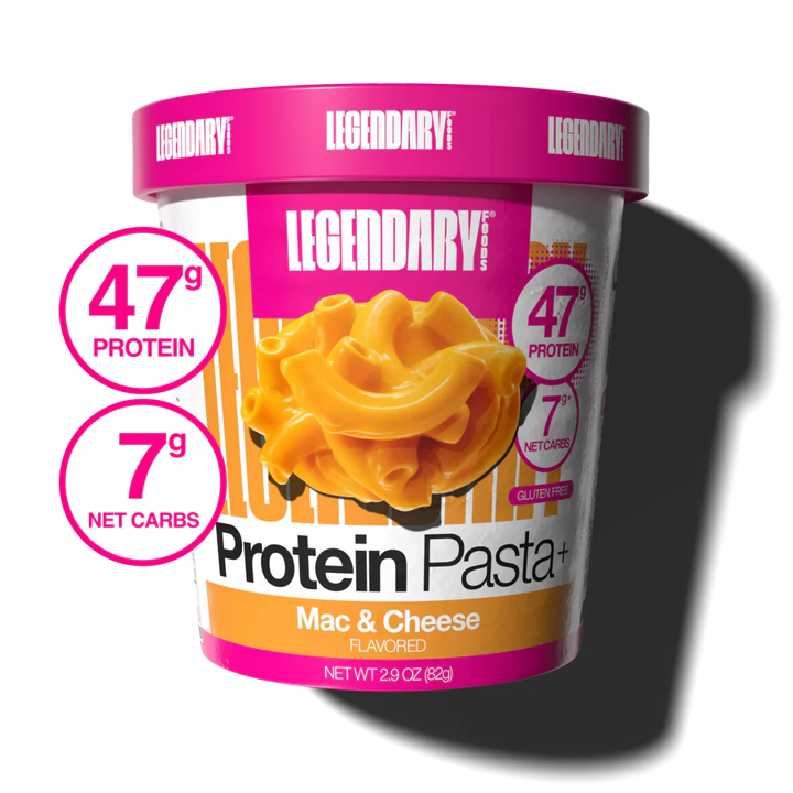Snack: Legendary Protein Pasta: 47g Mac &amp; Cheese (6pk)