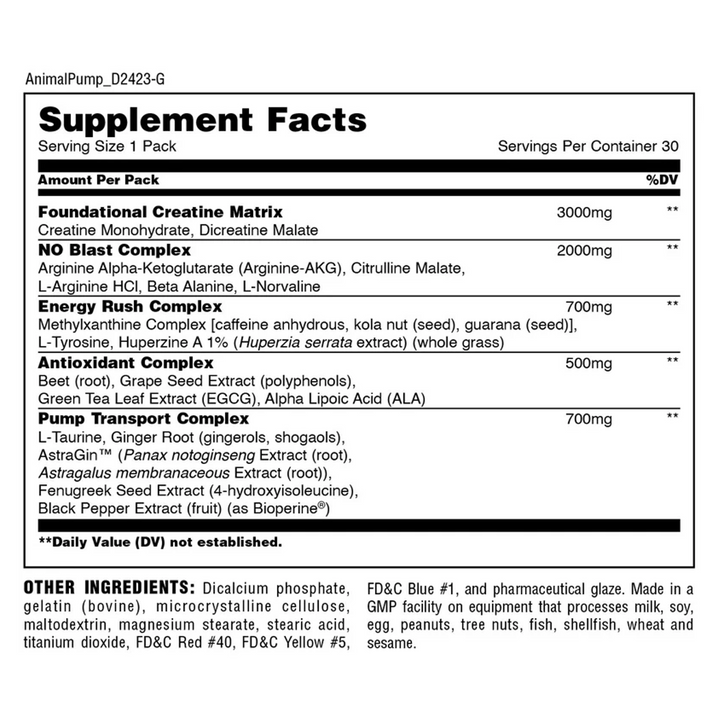 Univ: Animal Pump (30 packs)