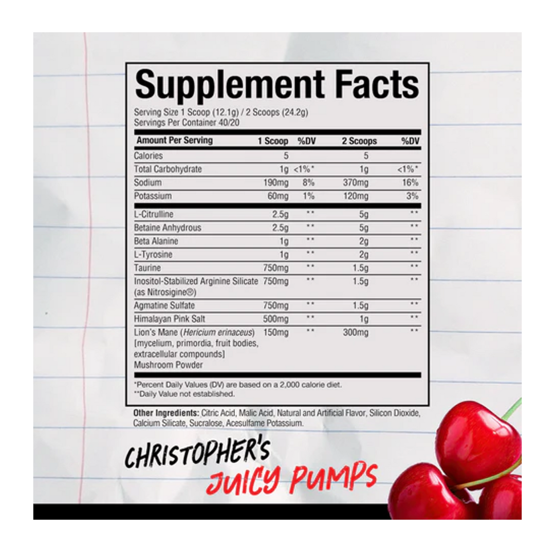 RAW Nutrition: Pump (470g)