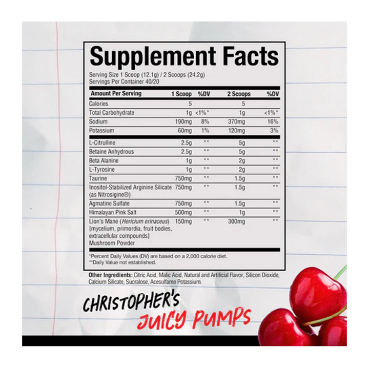 RAW Nutrition: Pump (470g)