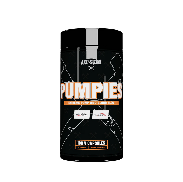 Axe Sledge: Pumpies Pump Capsules (100 caps)