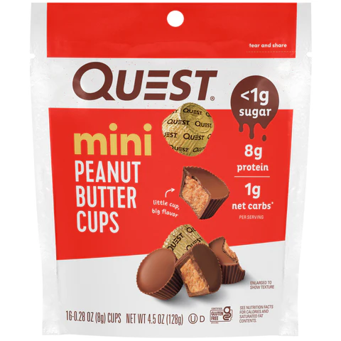 Quest Mini Peanut Butter Cups (6/4.5oz)