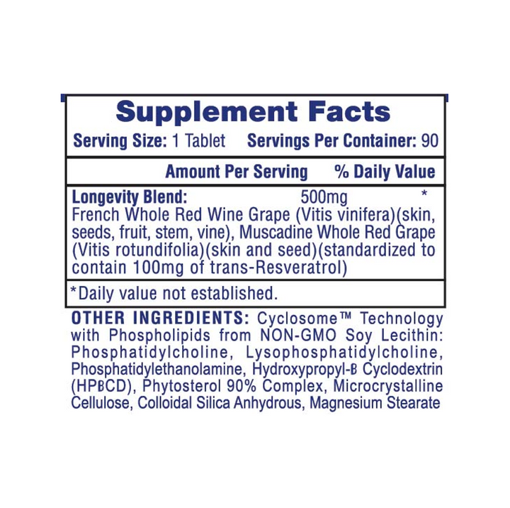 Hi-Tech: Resveratrol (90 tabs)
