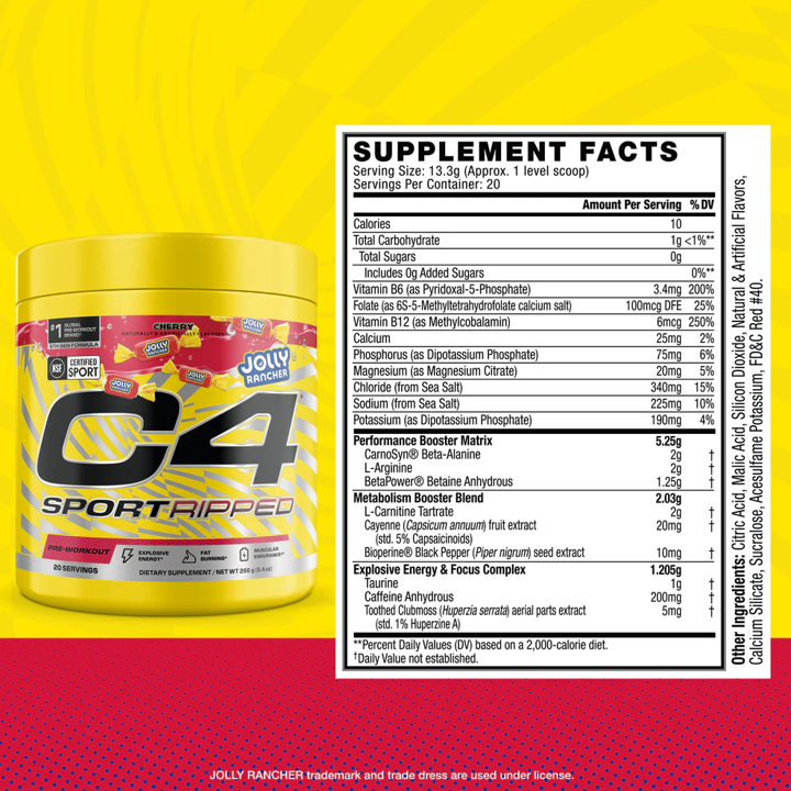 Cellucor: C4 Sport Ripped: 20serv