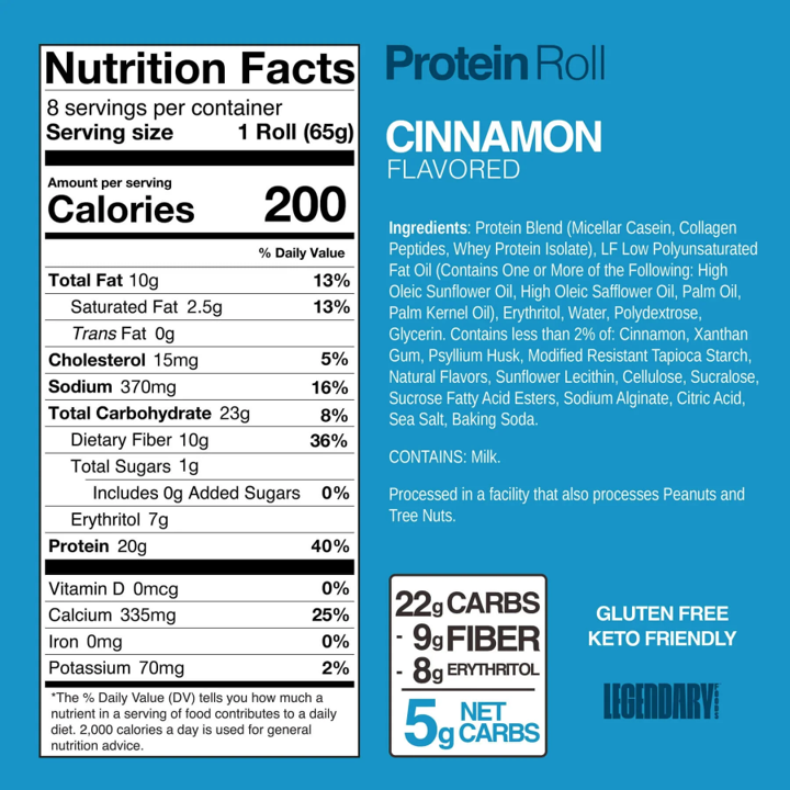Legendary Protein Sweet Rolls - 10pk