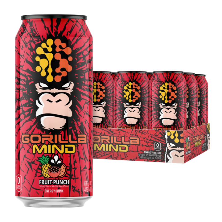 Gorilla Mind Energy (12pk/16oz)