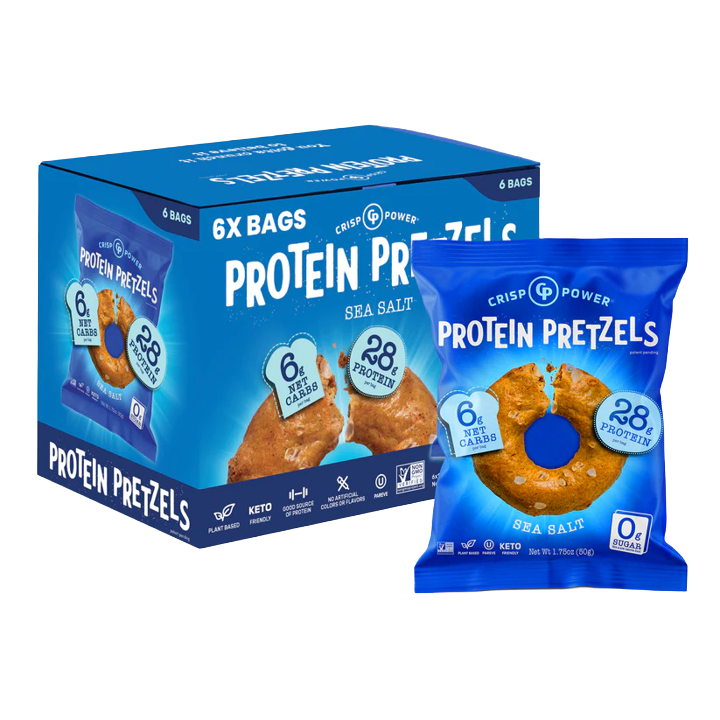 Snack: Crisp Power Protein Pretzels (6pk)