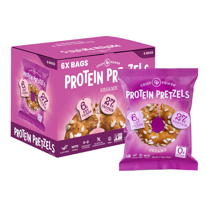 Snack: Crisp Power Protein Pretzels (6pk)