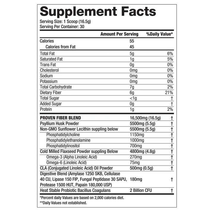 Gaspari: Proven Fiber (495g)