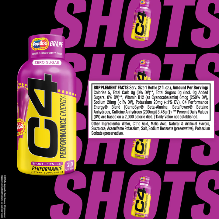Cellucor: C4 Shots (2oz/12pk)