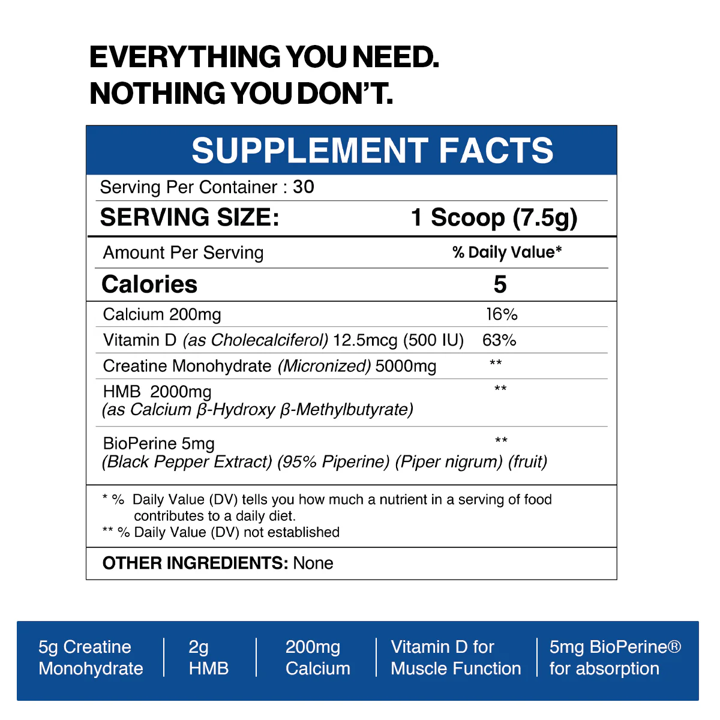 Gaspari: Creatine HMB (300g)