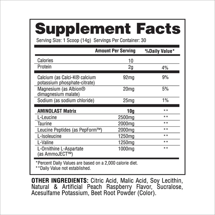 Gaspari: Aminolast: 420g