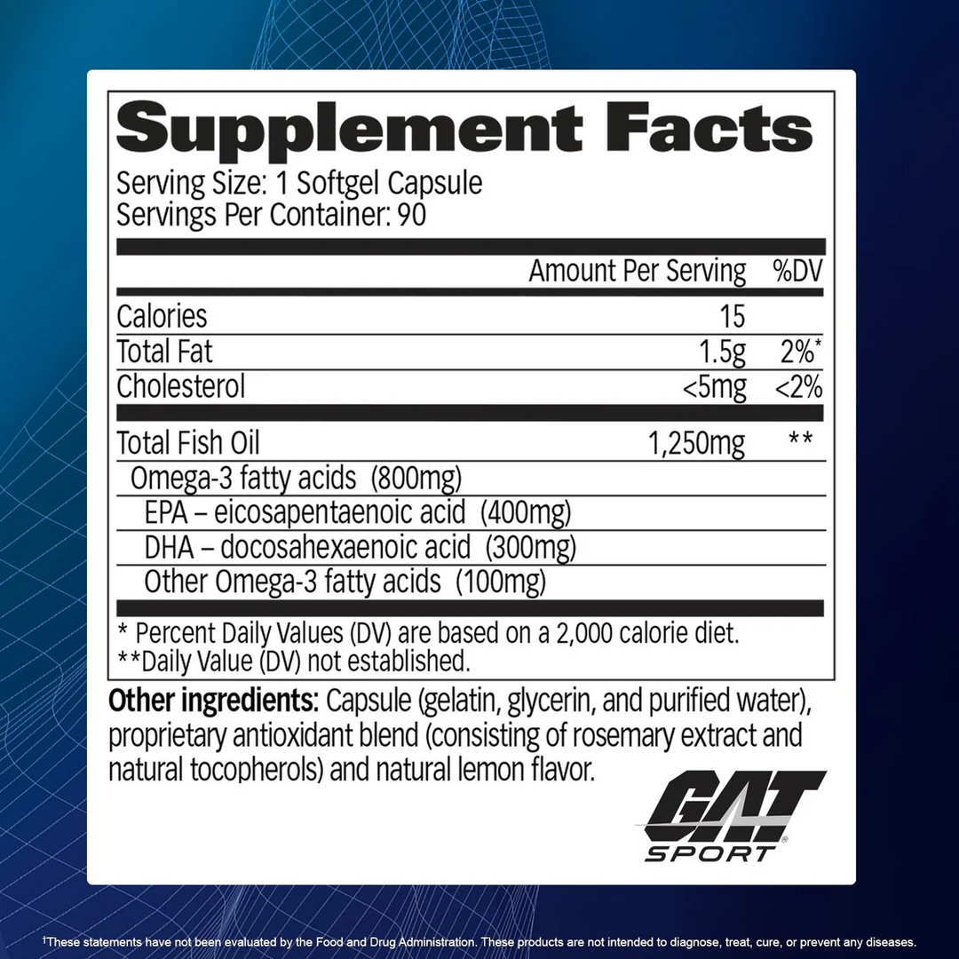 GAT: Omega-3 (90 softgel)