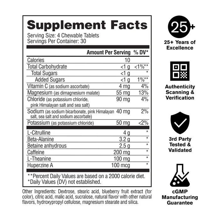 GAT: Nitraflex Chews (120 tabs)