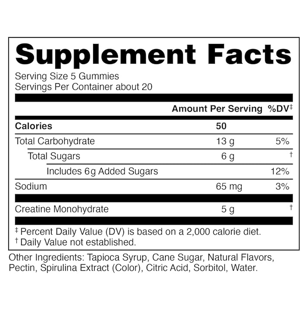 DAS Labs: Creatine Gummies Cans (500g)