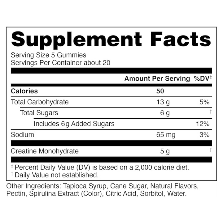 DAS Labs: Creatine Gummies Cans (500g)
