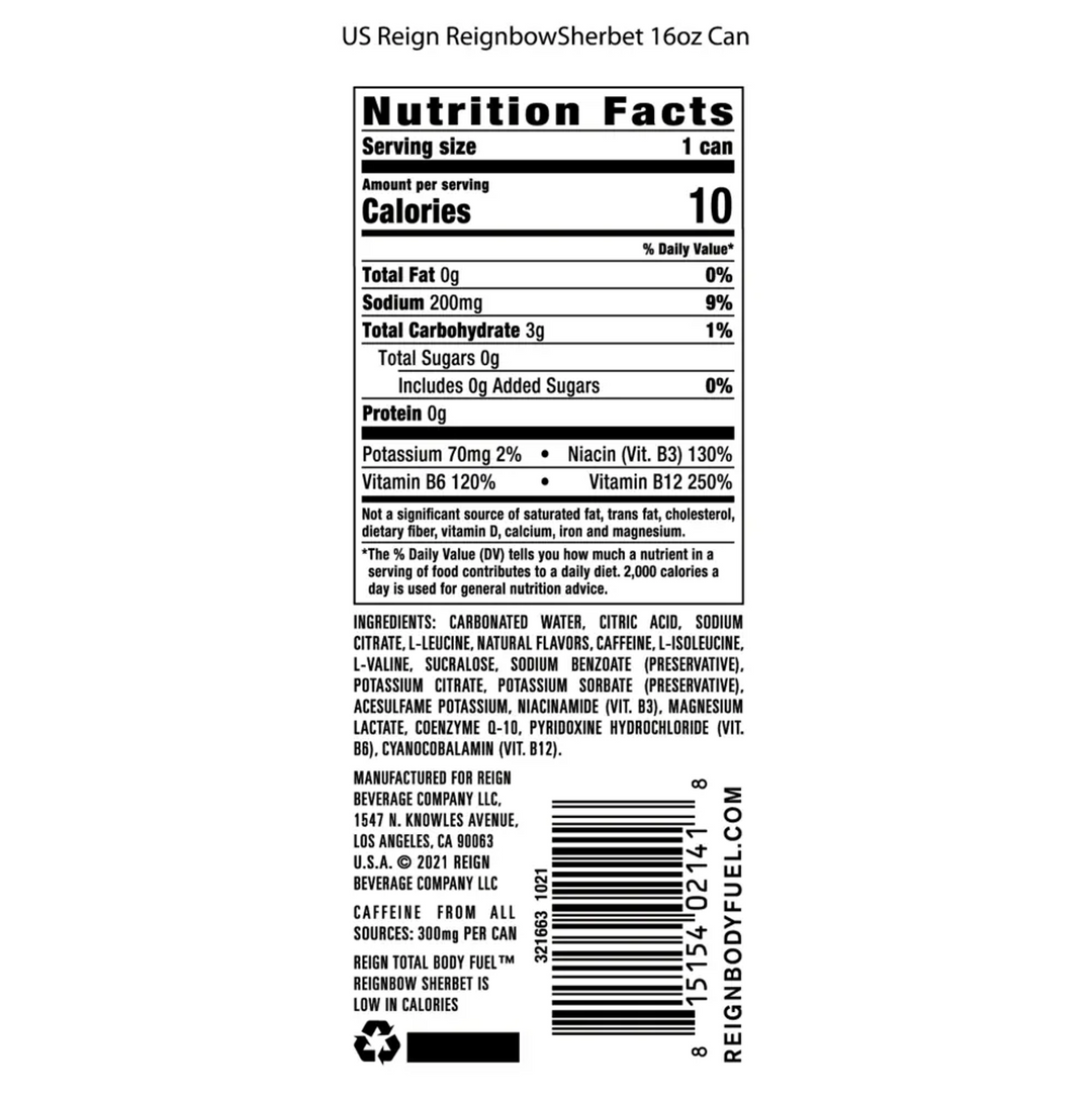 Reing Energy (12pk/16oz)