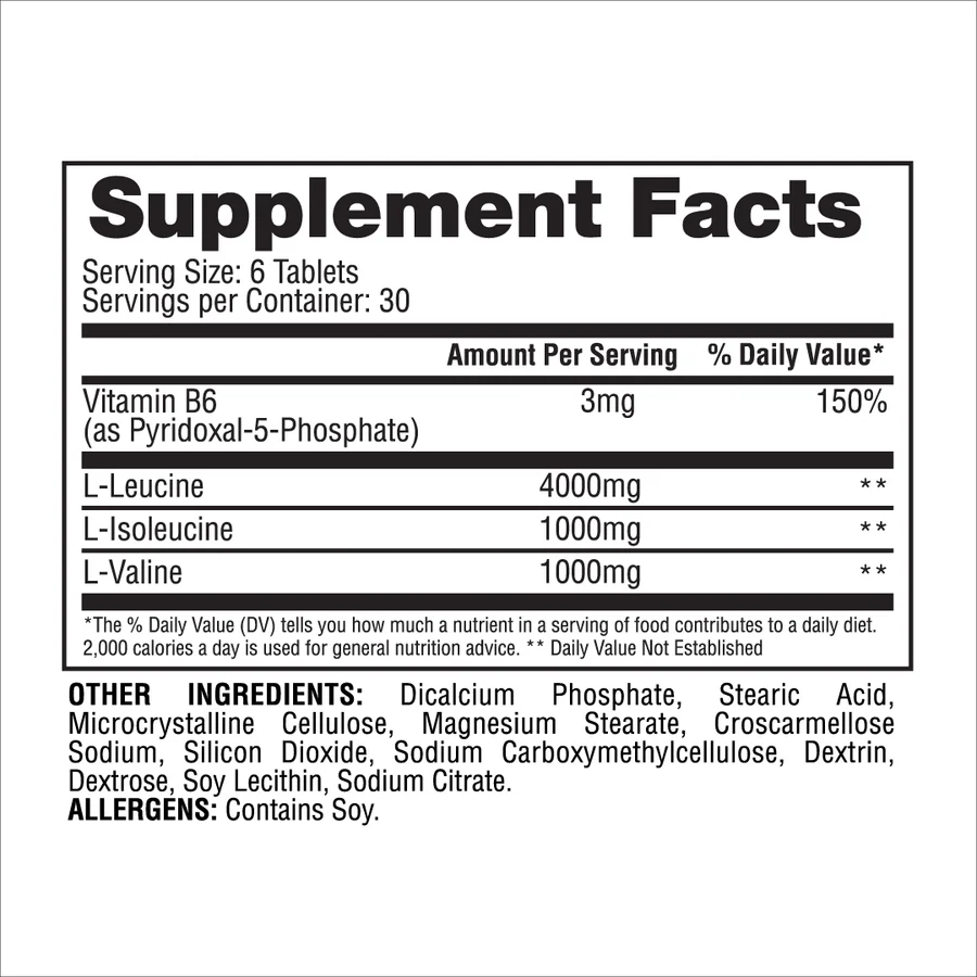 Gaspari: BCAA 6000 (180 tabs)