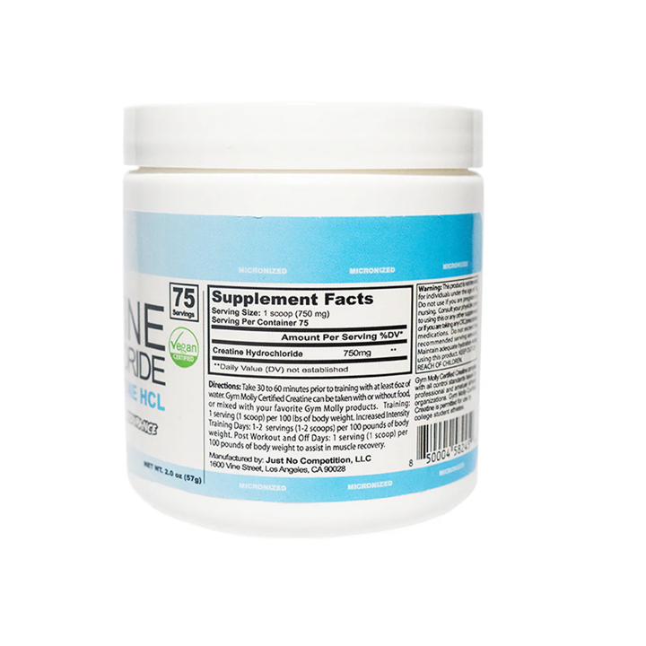 Gym Molly: Creatine HCL (57g)
