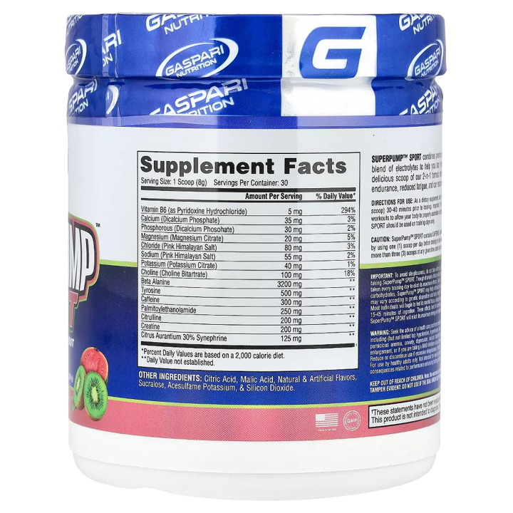 Gaspari: Superpump Sport (240g)