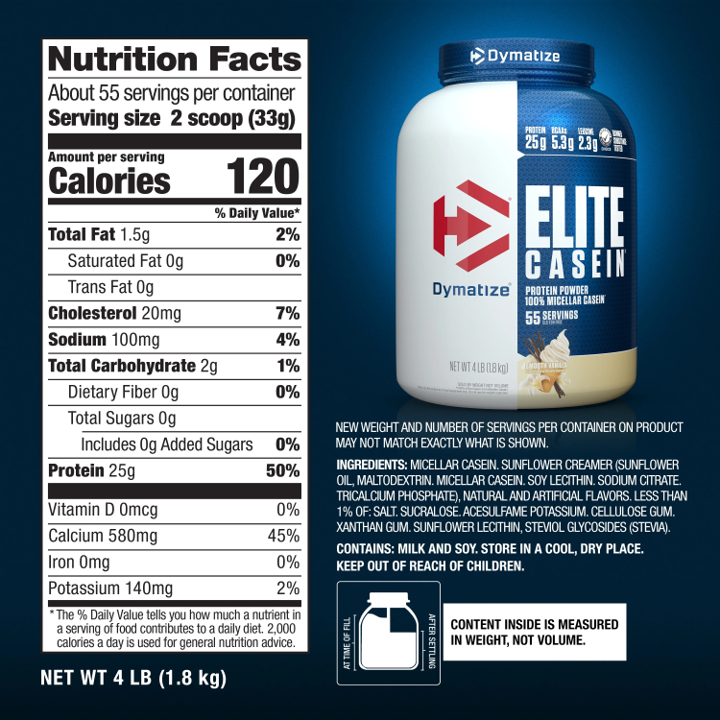 Dymatize: Casein