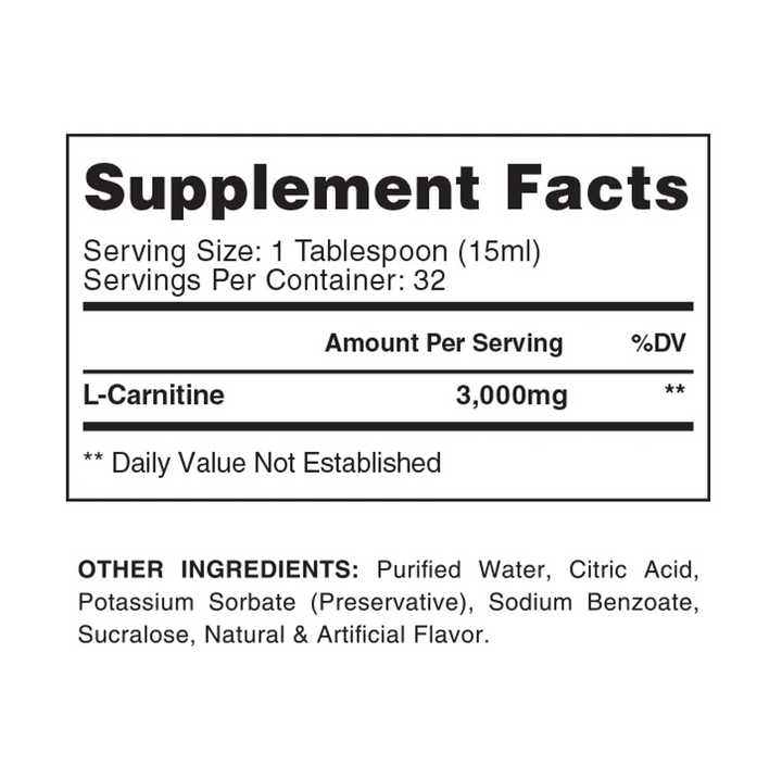 Gaspari: L-Carnitine Liquid 3000