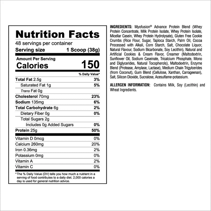 Gaspari: MyoFusion Advanced