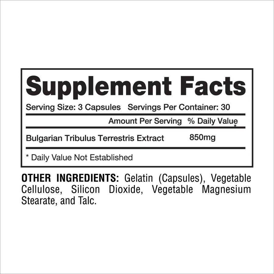 Gaspari: Tribulus 650mg (90 caps)