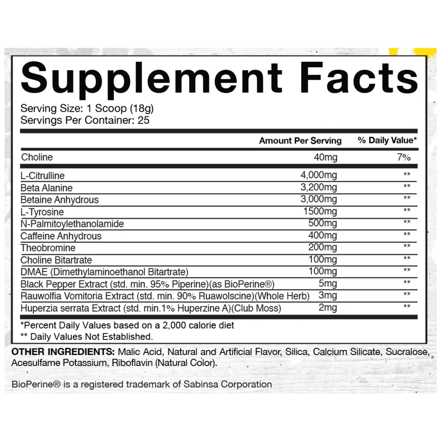 Gaspari: Superpump Aggression (450g)