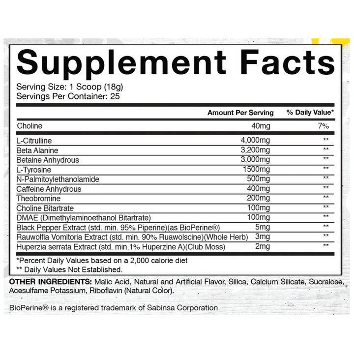 Gaspari: Superpump Aggression (450g)