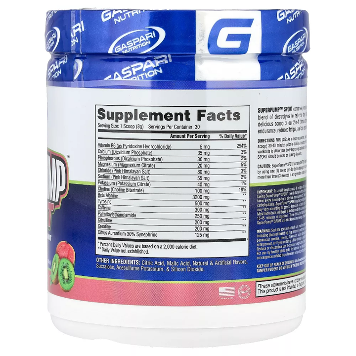 Gaspari: Superpump Sport (240g)