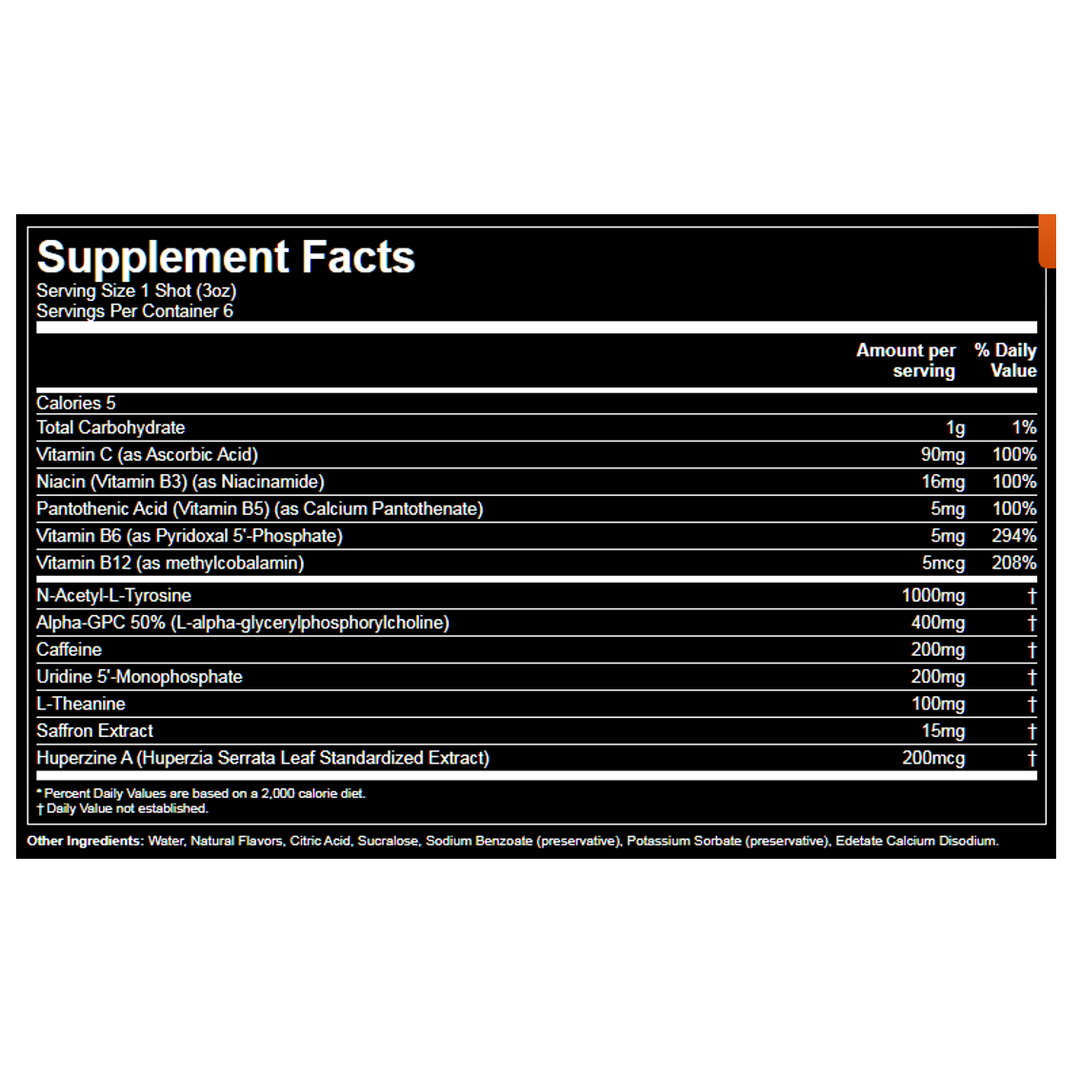 Gorilla Mind: Energy Shot (6pk)