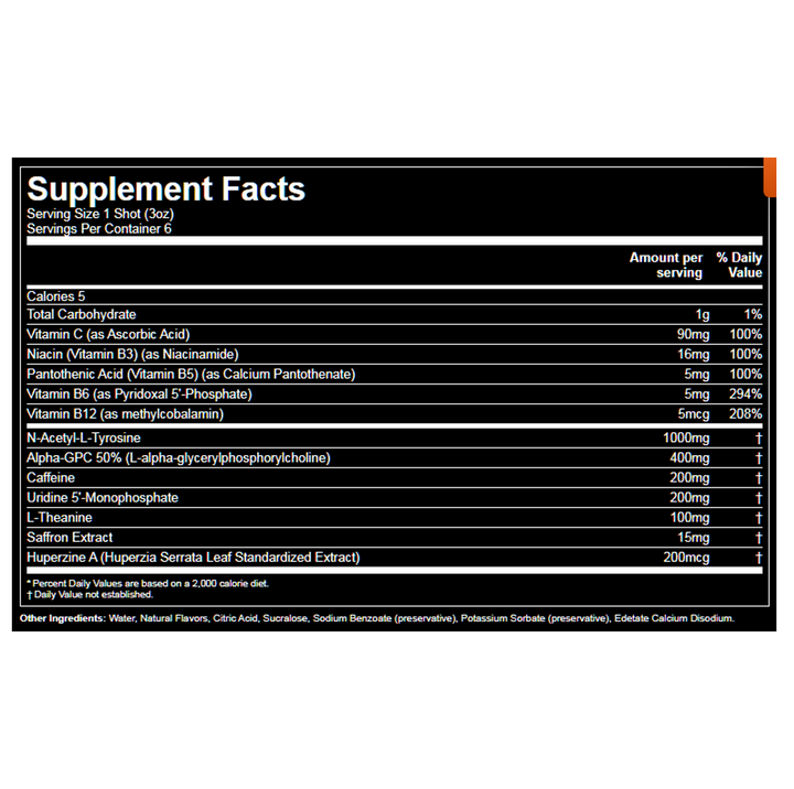 Gorilla Mind: Energy Shot (6pk)